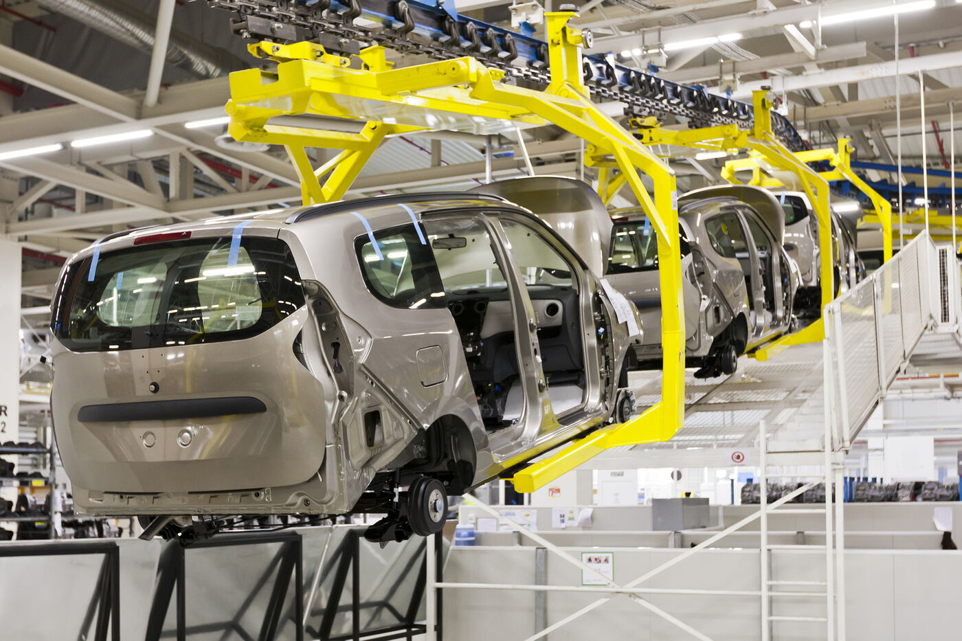 Chaîne d’assemblage automobile